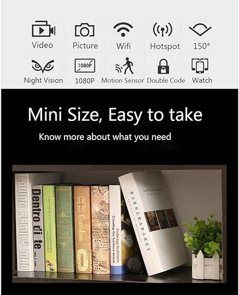 A9 Mini Wireless Security Camera – Compact 24/7 Smart Surveillance 📷🔒