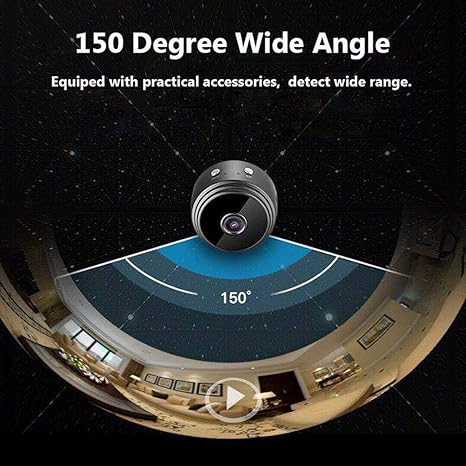 A9 Mini Wireless Security Camera – Compact 24/7 Smart Surveillance 📷🔒
