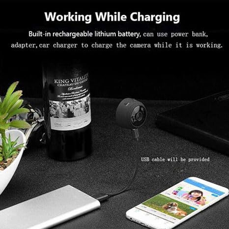 A9 Mini Wireless Security Camera – Compact 24/7 Smart Surveillance 📷🔒